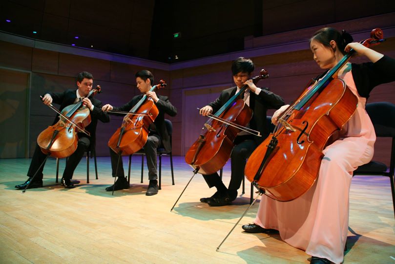 Quattro Cello Quartet, Waikato University